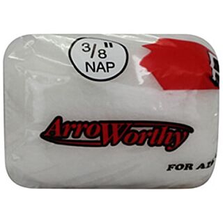 ArroWorthy® 4 in. x 3/8 in. Pro-Line Glossdel White Lintless Roller Cover