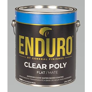 General Finishes®, ENDURO® Clear Poly Flat, Gallon