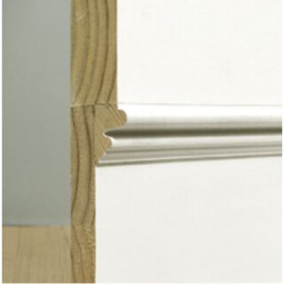 WindsorONE WOSPO001  7/8 in. x 1-1/4 in. x 16 ft. Federal Panel Moulding Primed FJ Radiata Pine.