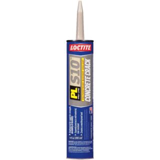 Loctite PL S10 Concrete Crack Sealant, Gray, 10 fl. oz.