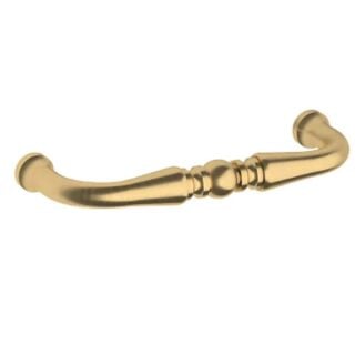 Baldwin Estate 4964 Colonial 4 in. Cabinet Pull, Lifetime (PVD) Satin Brass (044)