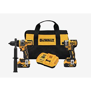 DEWALT DCK2100P2 20V Max* Hammer Drill and Impact Driver with FLEXVOLT Advantage™ Combo KIT