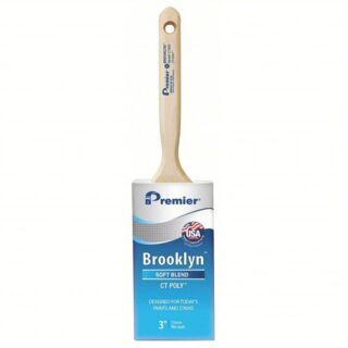 Premier Brooklyn CT Polyester 3 in. Flat Sash Paint Brush