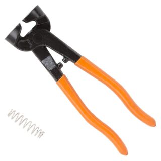 Vulcan Tile Nipper With Handle Tungsten Carbide, 8 In Oal, Orange