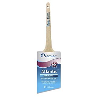 Premier Atlantic Nylon/Polyester 3 in., Thin Handle, Angle Sash Paint Brush