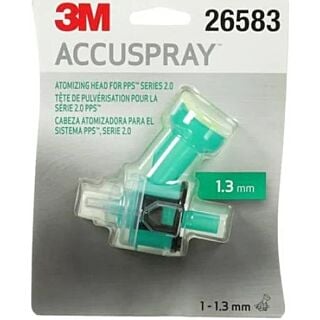 3M Accuspray Atomizing Head Refill for 3M PPS Series 2.0, Size 1.33 mm, Green