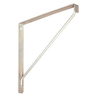 National Hardware 207BC Series N234-401 Shelf Bracket, 150 lb Weight Capacity, 1 in Thick, Steel