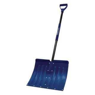 Vulcan 18 in. Aluminum Blade Shovel with comfort Sleeve, Blue