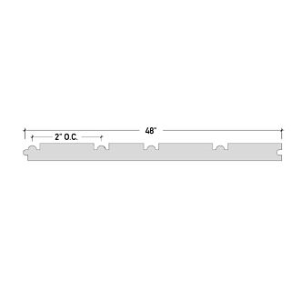 KLEERBead PVC Beadboard Panels 1/2 in., 4 ft. x 8 ft.