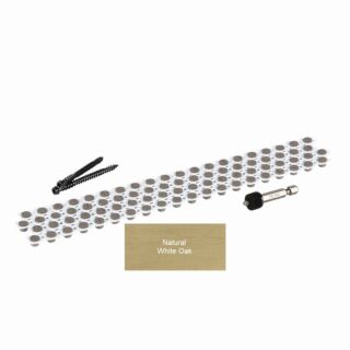 TimberTech® Cortex® for Composite Decking, PVC, Screws with Collated Plugs, Natural White Oak, 100 sq.ft.