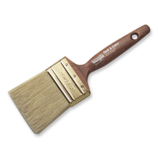 Corona Deck & Cabin 3 in. Stain Brush, White China Bristle