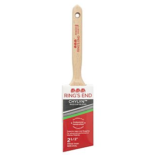  Ring's End 2-1/2 in. Semi-Oval Angle Sash, CHYLYN Paint Brush, Medium Blend