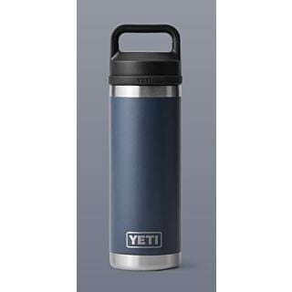 YETI Rambler® Water Bottle with Chug Cap, 18 oz., Navy