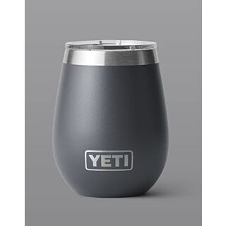 YETI Rambler® Wine Tumbler with Magslider Lid™, 10 oz., Charcoal