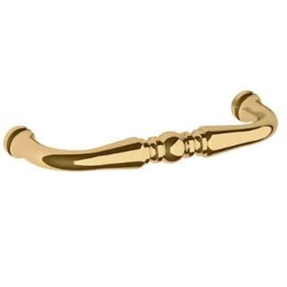 Baldwin Estate 4964 Colonial 4 in. Cabinet Pull, Non-LacqueredBrass (031)