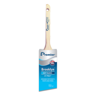 Premier Brooklyn CT Poly Thin Angle Sash 2-1/2 in. Paint Brush