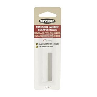 Hyde Double Edge 2 in. Carbide Replacement Blade