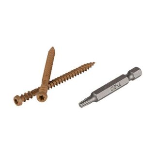 TOPLoc® for TimberTech®  Decking Screws, Teak, 100 sq. ft.