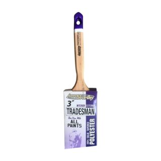 Tradesman 3 in. Polyester Blend Angular Sash Brush