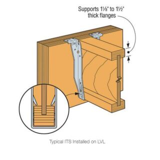 Simpson Strong-Tie, ITS Top-Flange I-Joist Hanger for 11-7/8 in. 360 Single I-Joist