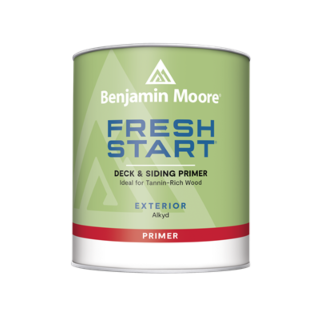 Benjamin Moore Fresh Start Deck & Siding Oil-Based Exterior Wood Primer (094), Quart
