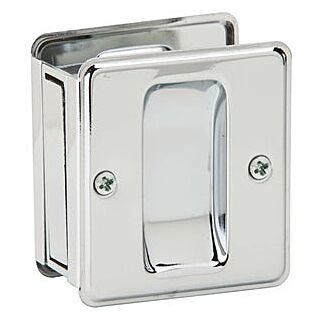 Schlage Bayside Sliding Door Edge Pull, Chrome