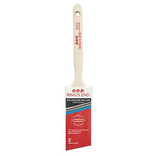 Ring's End 2 in. Angle Sash, Polyester/Nylon Paint Brush, Firm Blend