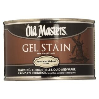 Old Masters Oil Based Gel Stain, American Walnut, Pint