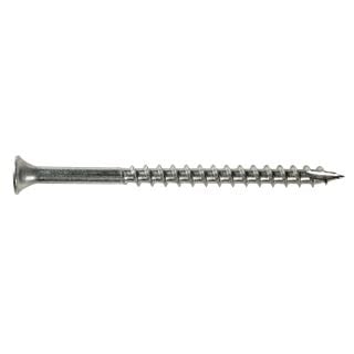 Simpson Strong-Tie, #8 x 1-5/8 in., Bugle-Head Wood Screw, 316 Stainless Steel, Square Drive, 1 lb.