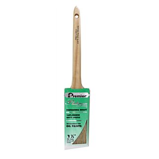 Premier Platinum Collection White China Bristle 1-1/2 in. Angle Sash Paint Brush