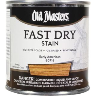 Old Masters Fast Dry, Interior Oil-Based Stain, Early American, 1/2 Pint