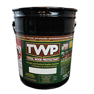 TWP® 200 Series Exterior Shake and Shingle Sealant Stain 201 Cedartone, 5 Gallon