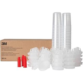 3M PPS Lids & Liners, Mini Size Kit, 6 fl. oz.