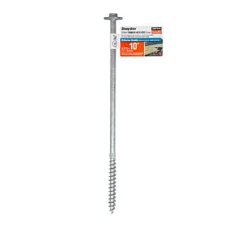 Simpson Strong-Tie, Strong-Drive® 10 in. x 0.275 in., SDWH™ Timber-Hex Screw, Hot-Dipped Galvanized, Each