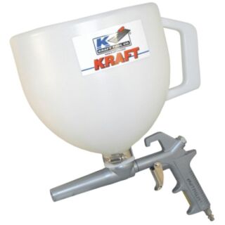 Kraft Broadcast Gun & Hopper for Epoxy Decorative Flakes