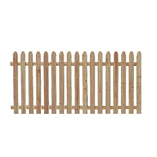 Spruce Picket Fence, Section, 4 ft. x 8 ft.