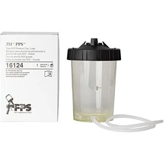 3M PPS Original Series Type H/O Large Pressure Cup w/Air Hose, 28 fl. oz.