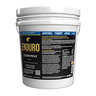 General Finishes®, ENDURO® Clear Poly Flat, 5 Gallon