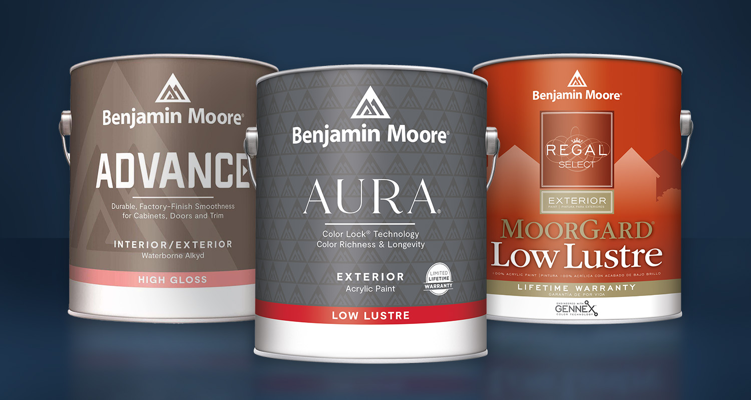 Benjamin Moore Exterior Paint Products