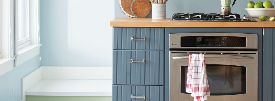 Cabinet painted with Advance paint