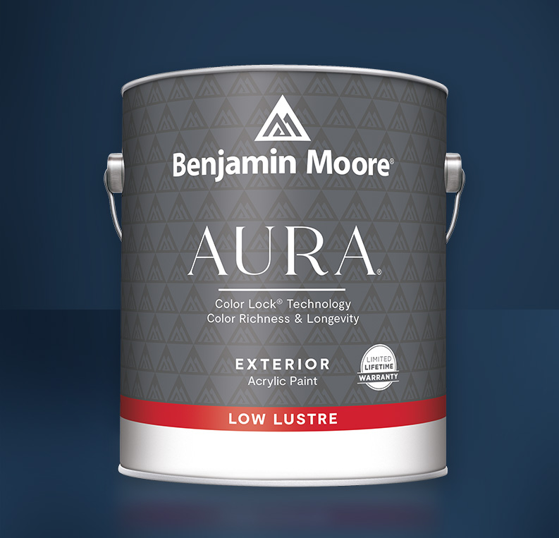 Benjamin Moore AURA Exterior Low Lustre Exterior Paint